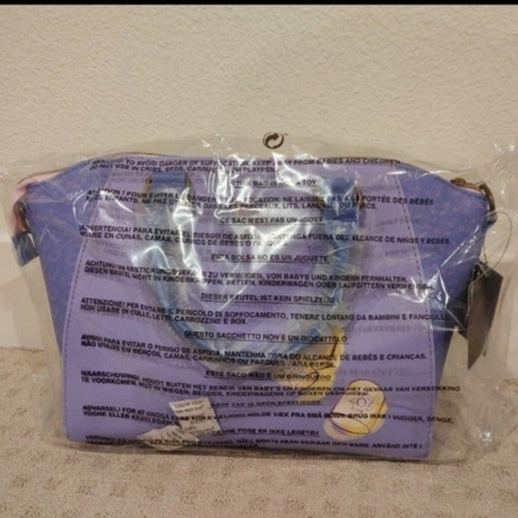 Loungefly Disney Tangled Rapunzel & Pascal Satchel Mini Purse in hand SEALED - Picture 3 of 4